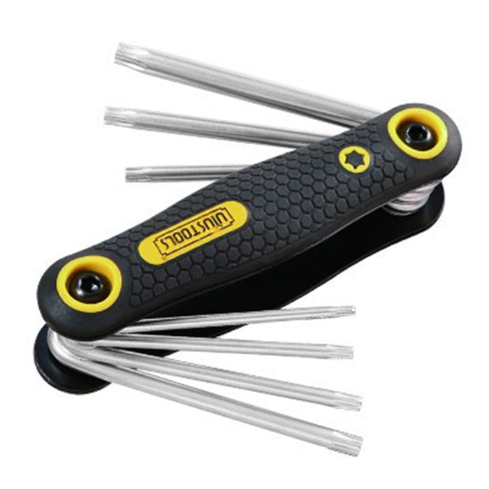 UYUTOOLSYXS702طقم مفتاح النكية نجمة مطوة 7 ق