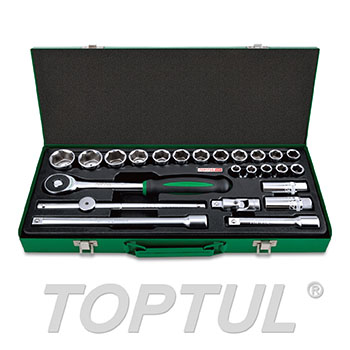 TOPTULGCAD2407طقم لقم 24 مشرشر  قطعة 1/2 بوصة