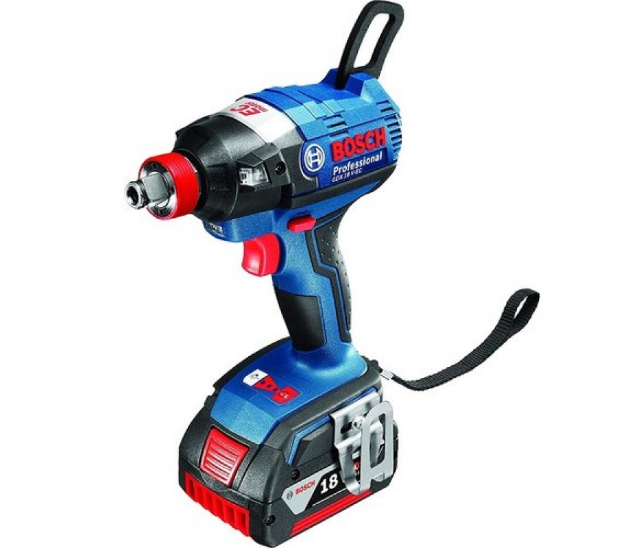 BOSCH GDX 180-LI مفك لقم 1/2 " 180 نيوتن بطارية 18 فولت 3 امبير 