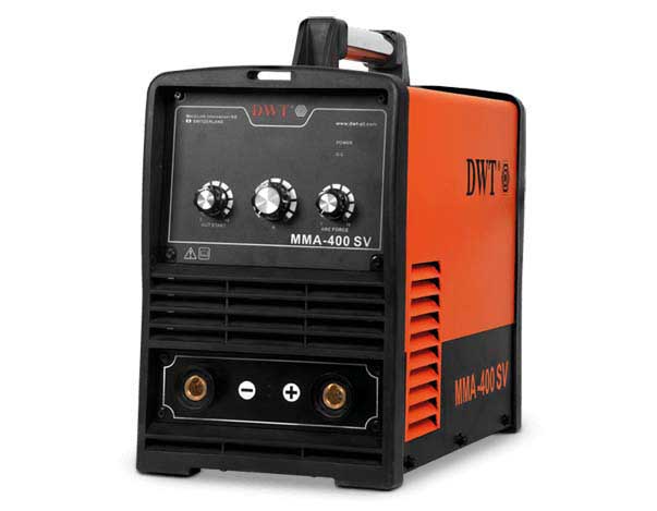 ماكينة لحام كهرباء شنطة محمولة  جودة عالية لحام سلك حتى 4 مم 220 فولت  DWT Industrial  طراز MMA - 500SV