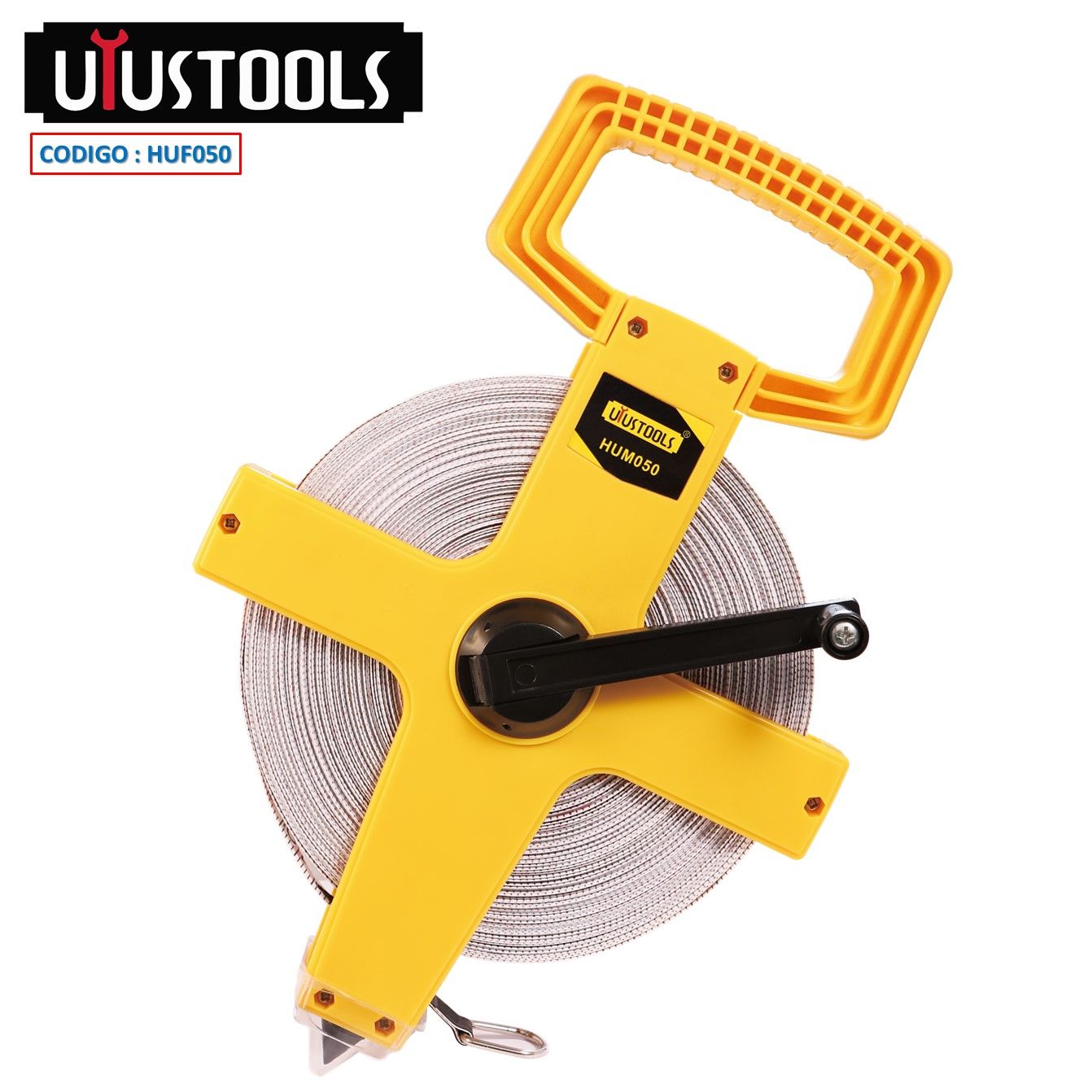 UYUTOOLSHUM050شريط متر 50 م فيبر