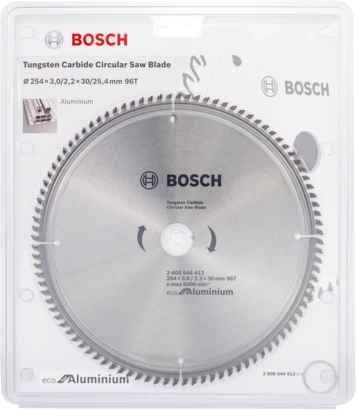 BOSCH	صينية منشار 10 بوصة  للالومنيوم 96 سنة Eco Line	2608644412
