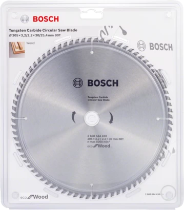 BOSCH	صينية منشار 12 بوصة  للخشب 80 سنة Eco Line	2608644410