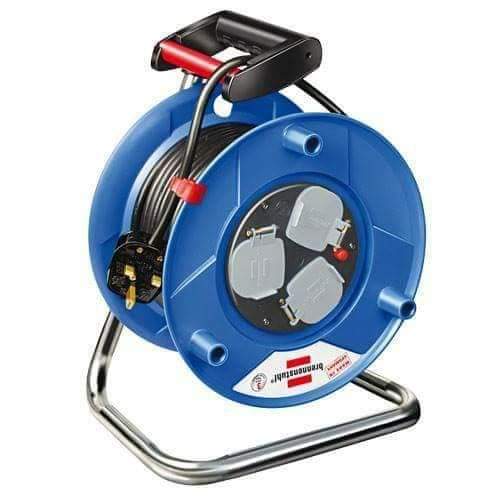 BRENNENSTUHL مشترك كهرباء  المانى بلاستيك 4 فتحة كابل ترموبلاست 50 متر * 1,5 مم