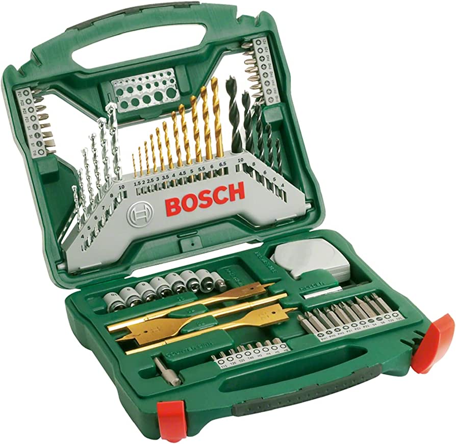 BOSCH	تشكيله من البنط و اللقم و سنون المفكات 70 قطعه	2607019329