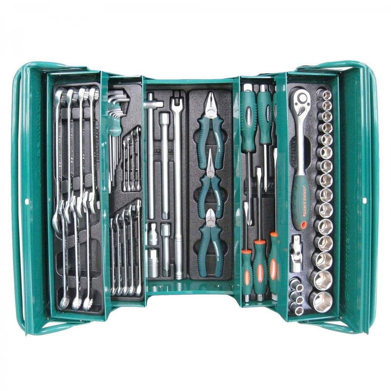 JONNESWAYC-3DH203شنطه عده صاج 5 درج  47 سم بالعدة 66 قطعة