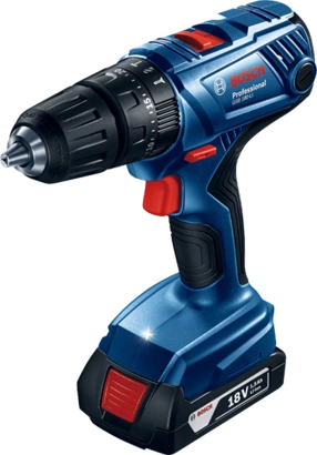 BOSCH GSB 180LI + 2 شنيور بطارية 18 فولت  2 امبير  2 بطارية