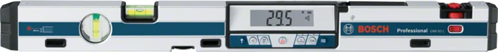 BOSCH GIM 60 L جهاز قياس ميل - طول الجهاز 60 سم + مسقط نقط ليزرر 30 متر