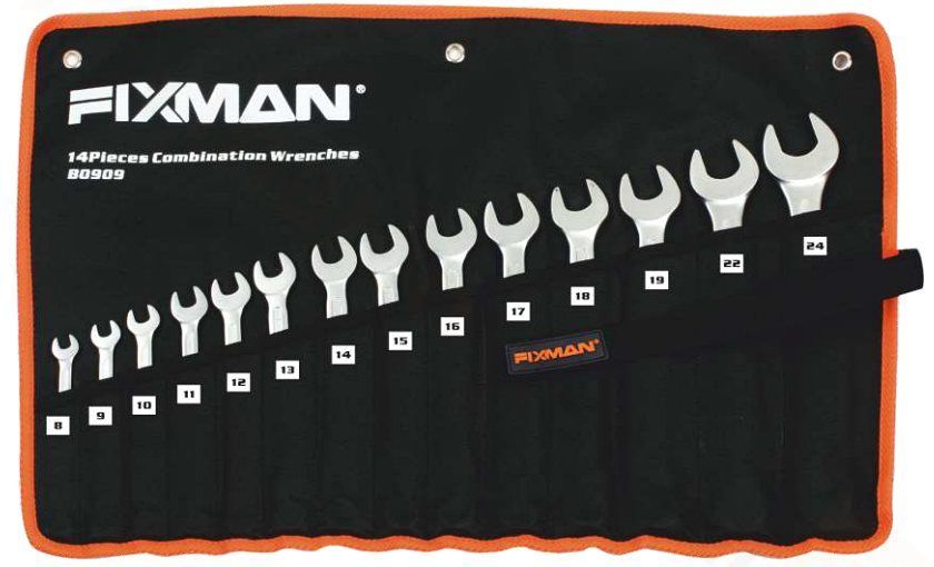 fixman B0907طقم مفتاح بلدى مشرشر 8-19 مم 9 ق