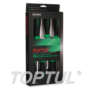 TOPTULGAAE0605طقم مفكات سلاح للاخر 6قطع