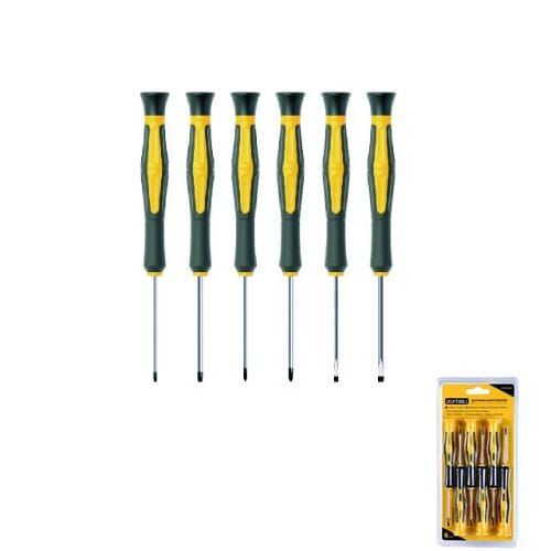 UYUTOOLSDEP66Jطقم مفك ساعاتى 6 ق