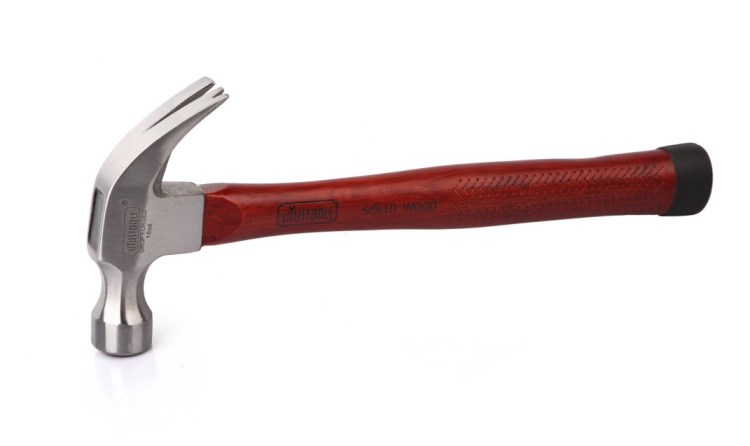 UYUTOOLSMAD001شاكوش بخلاعة يد خشب 16OZ