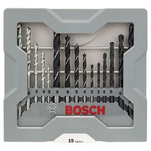 BOSCH	تشكيله من البنط (حديد,خشب,طوب) 15 قطعه	2607017038