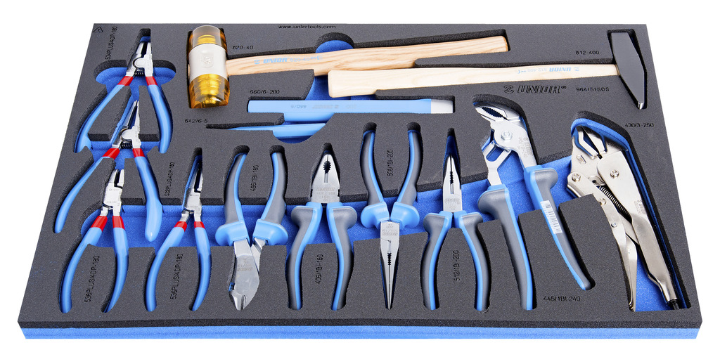 UNIOR	UN-623992	طقم بنس وشواكيش متنوع 14 قطعه