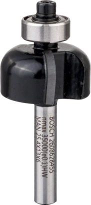 BOSCH	بنطة راوتر  لتخديد التجاويف الدائريه 6 مم اجمالى الطول 54 مم	2608628455