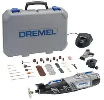 DREMEL 8.220 شنيور بطارية 12 فولت + 5 قطع اكسسوار مزود بكشاف ليد عالى الجودة